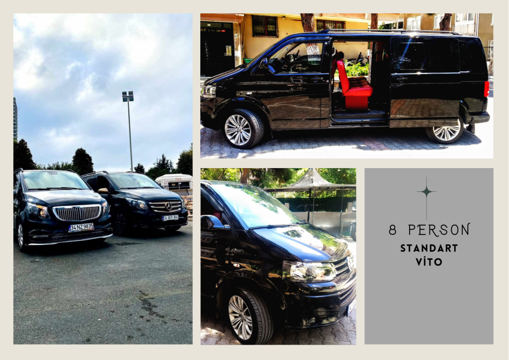 7 kişilik minibüs vito transporter